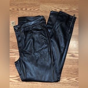 NWT American Eagle faux leather pants size 12